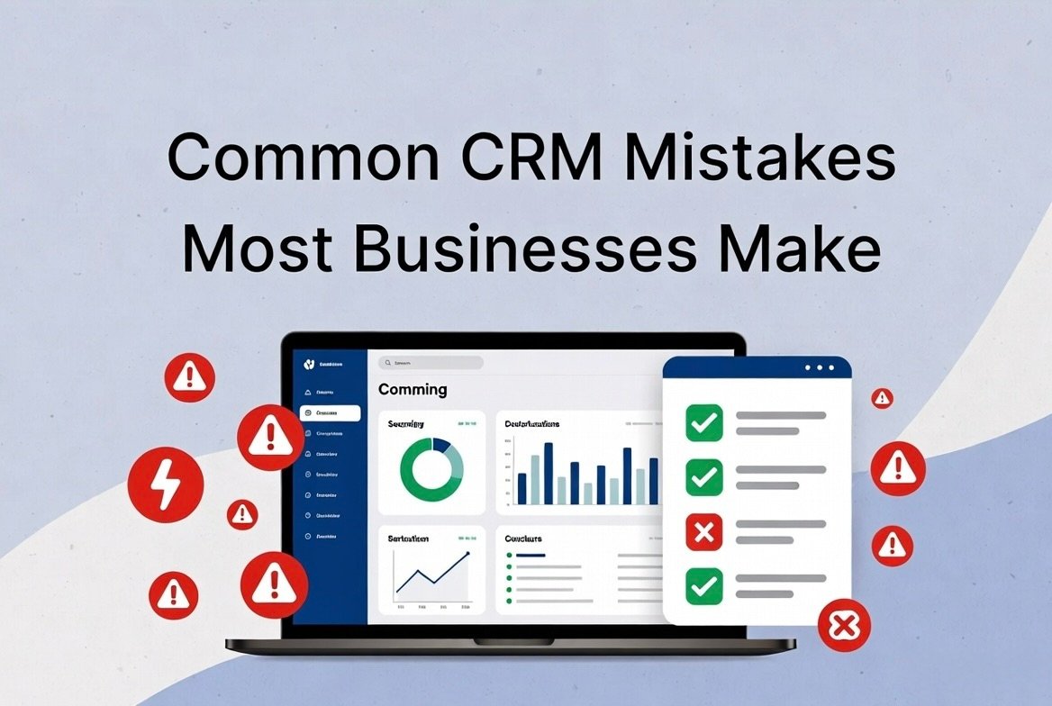 Common CRM Mistakes Most Businesses Make